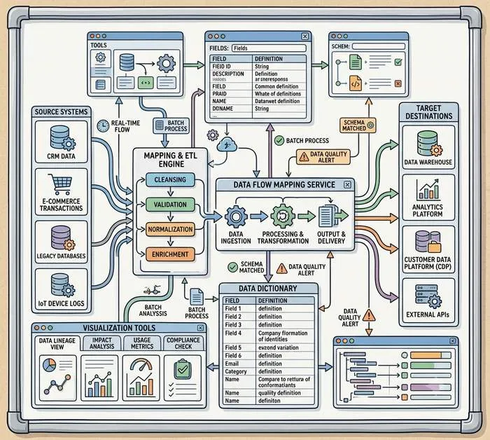 Image about mapeo de flujo de datos