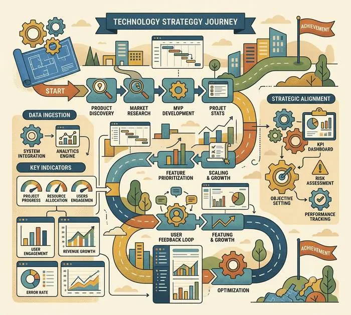 Image about roadmap e indicadores